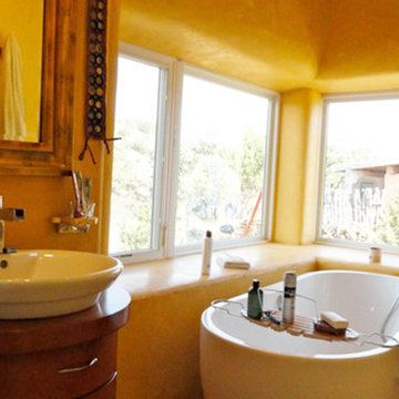 EcoSita | passive solar straw bale guest studio