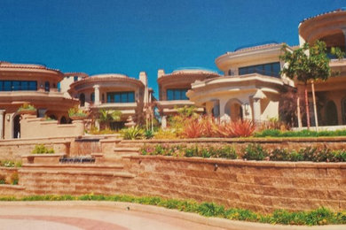 Inspiration for a contemporary home design remodel in San Diego