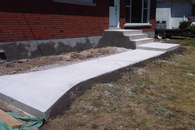 Stairs, Pathway and Parging 1-12