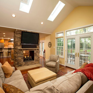 A Colonial in Vienna, VA, Transformed for a Growing Family