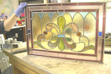 Stained and Leaded glass restoration