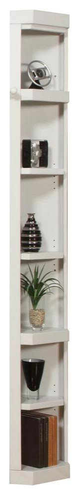 Emma Mason Signature Havant 5 Piece Bookcase Wall with Ladder in Cottage White