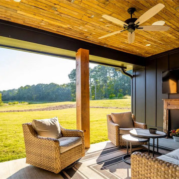 The Chelci Beautiful Exclusive Farmhouse Style House, Plan 6484