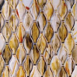 Silhouette glass tile mosaic by Hirsch - Mosaic Tile