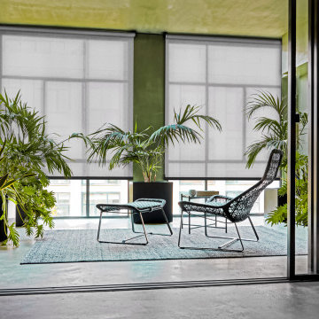 Modern Living Room Blinds