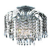 Swarovski Spectra Clear Crystal Falls 4-Light