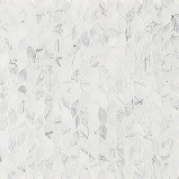Calacatta Blanco Pattern Polished Luxury Marble Pattern Marble