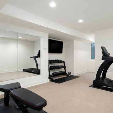 Golf & Fitness Basement