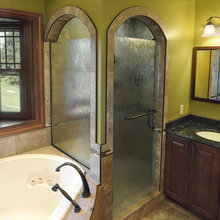 Shower glass
