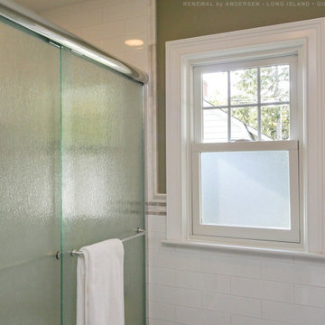 Privacy Window in Charming Bathroom - Renewal by Andersen Long Island