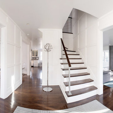 Brick colonial renovation