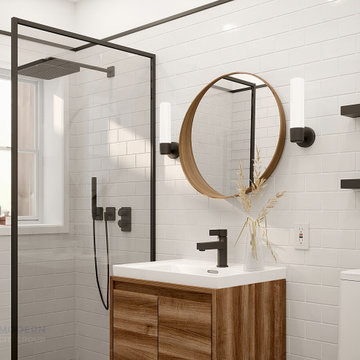 BATHROOM: SCANDINAVIAN III - Ready Solution