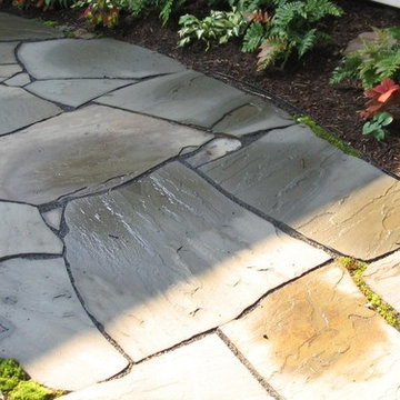 Boulder ideas & Broken Blue Stone Path