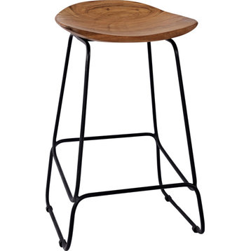 Nature'S Edge Counter Stool, Set of 2, Natural