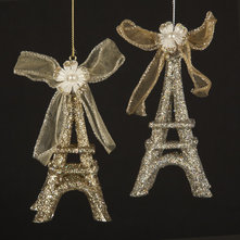 Modern Christmas Ornaments by Christmas Central