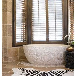 Master Bath Plantation Shutters - Interior Shutters