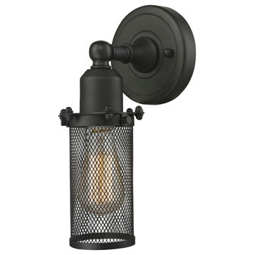 Quincy Hall 1 Light Sconce, Oil Rubbed Bronze, LED