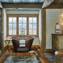 Lake house bathroom