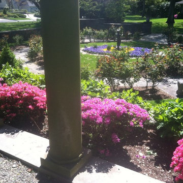 English Rose Garden in Connecticut
