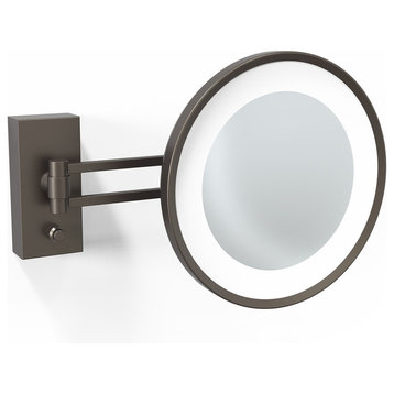 WS 36 Magnifying Makeup Mirror in Dark Bronze w/ LED Light