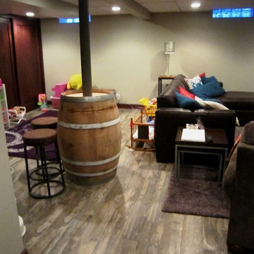 Luxurious La Grange Park Family Room