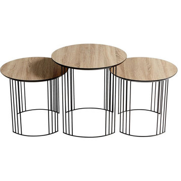Manor Park Manor - 21.5 Inch Nesting Table (Set Of 3) - Furniture - Table