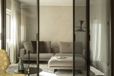Ispirazione per un soggiorno design