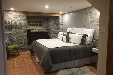 Cozy basement bedroom