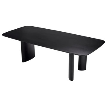 Modern Wood Dining Table S | Eichholtz Harmonie, Black