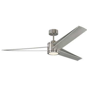 3AMR60BSD Armstrong 60" Ceiling Fan, Brushed Steel