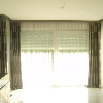 Textile Fenstergestaltung Haus in Hamm (NRW)