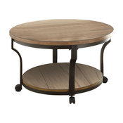 Geoff Coffee Table, Oak and Black