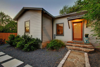 Traditional exterior home idea in Austin