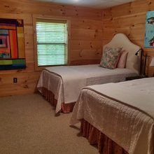 Cabin Basement Bedroom