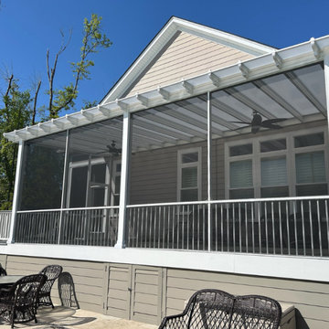 Renaissance Patio Screened Porch with Pergola Roof – Mount Pleasant, SC