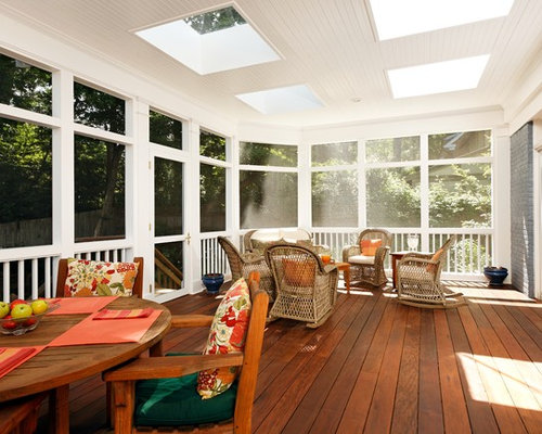 Screened Porch Flooring | Houzz