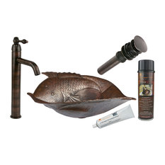 Vessel Sink, Faucet and Accessories Package