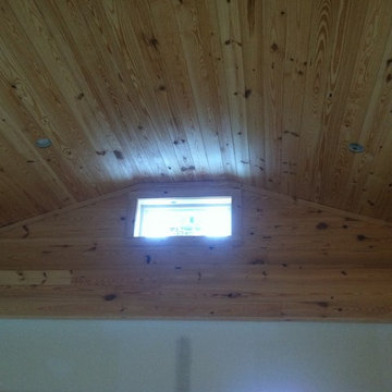 Beachfront Tongue and Groove Kitchen Ceiling