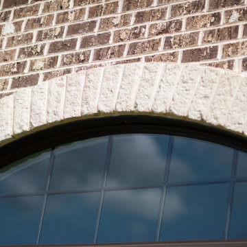 Scottsdale Brick and Arriscraft Citadel Indian Blend