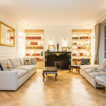 Rénovation d'un appartement de plus de 300 m2 à Paris