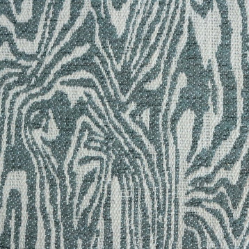 Nootka Stunning Zebra Print Design Upholstery Fabric, Carrara