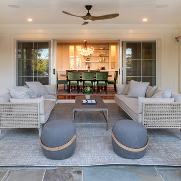 Expansive Deck and Pool House