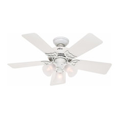 Hunter 42" Southern Breeze 3-LT Ceiling Fan 51010 - White