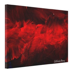 Deep Red Canvas Print by Corbin Henry for Zazzle California - Fine Art Prints
