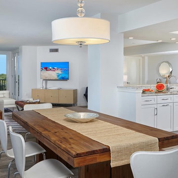 Beach Loft Kitchen & Dining Area