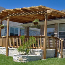 deck with pergola