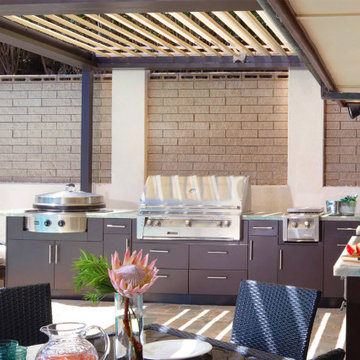 Outdoor Kitchen Featuring Evo Grill