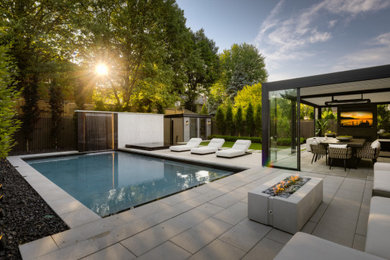 Pool - contemporary pool idea in Toronto