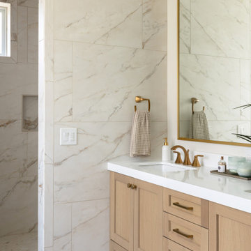 New Classic Revival Primary Bath