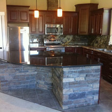 THE KITCHEN ISLAND SHAPE?